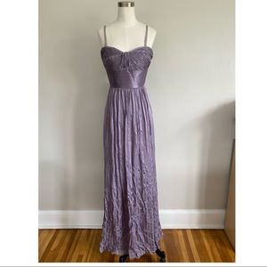 BCBGMaxazria Alicia Silk. Charmeuse Silk Gown